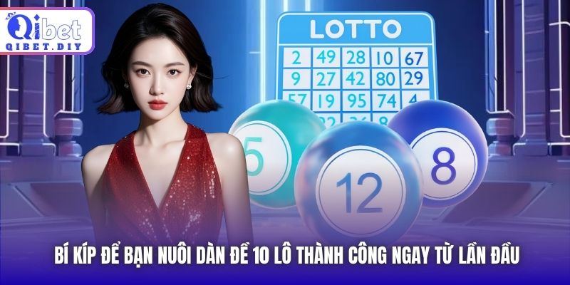 Bí kíp để bạn nuôi dàn đề 10 lô thành công ngay từ lần đầu