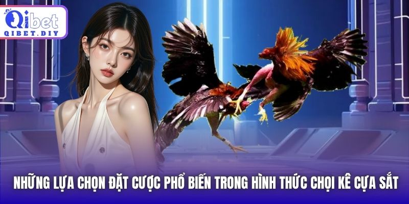 Những lựa chọn đặt cược phổ biến trong hình thức chọi kê cựa sắt